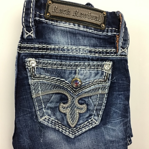 Rock Revival Denim - Rock Revival RIMA Size 23 Boot #EP25148202L (*8)